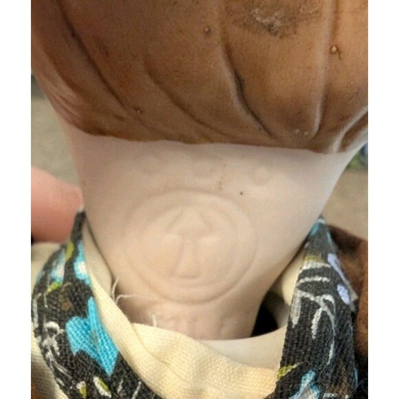 Vintage Oumlet Hansel Bisque Porcelain Doll Strung Joint 10 inches tall - Picture 8 of 8